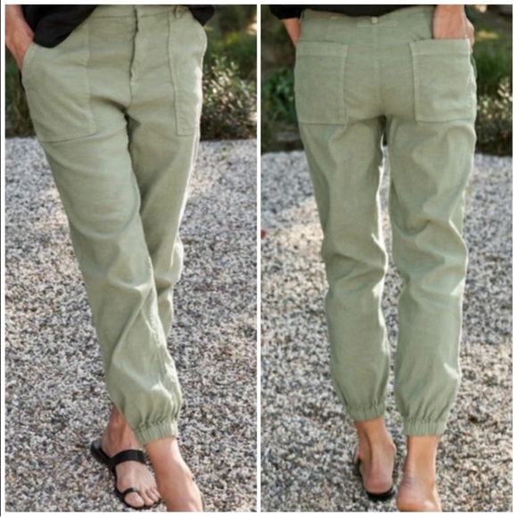 Frank & Eileen Pants - Frank & Eileen Jameson Utility Jogger Sage Green Size 8